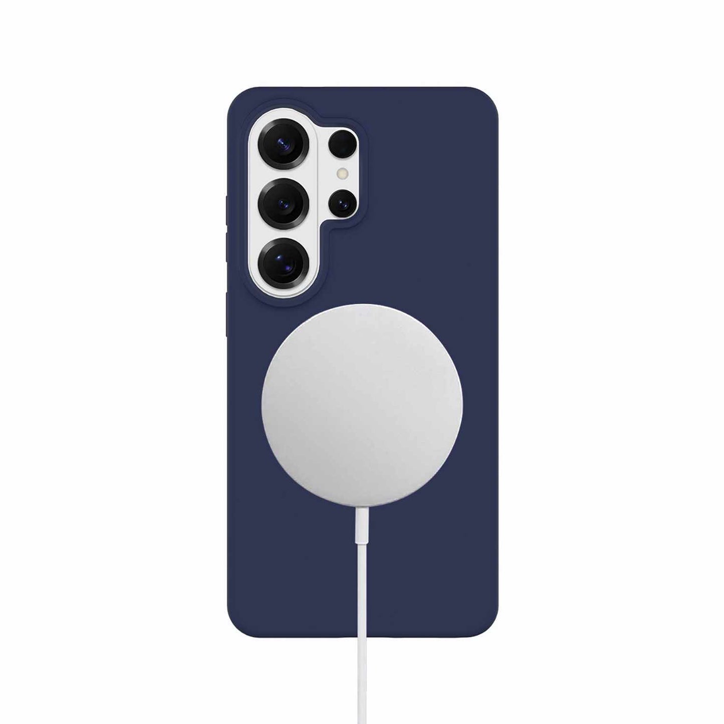 BESIS265 Silicone MagSafe Case Galaxy S26 Ultra Navy