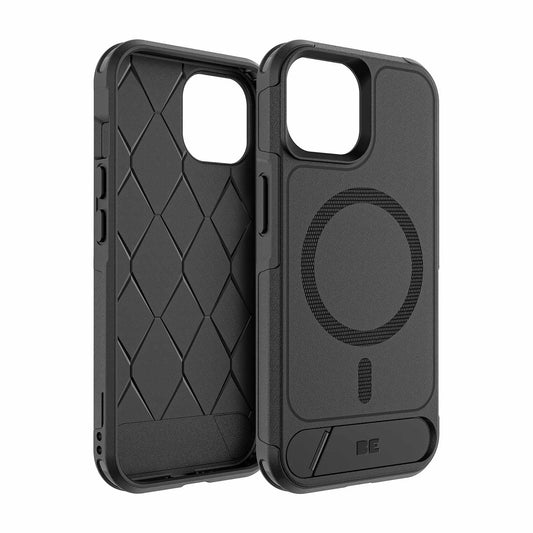 BEARUT16EK Armour Ultra MagSafe w/Kickstand Case iPhone 16e/15/14/13 Black