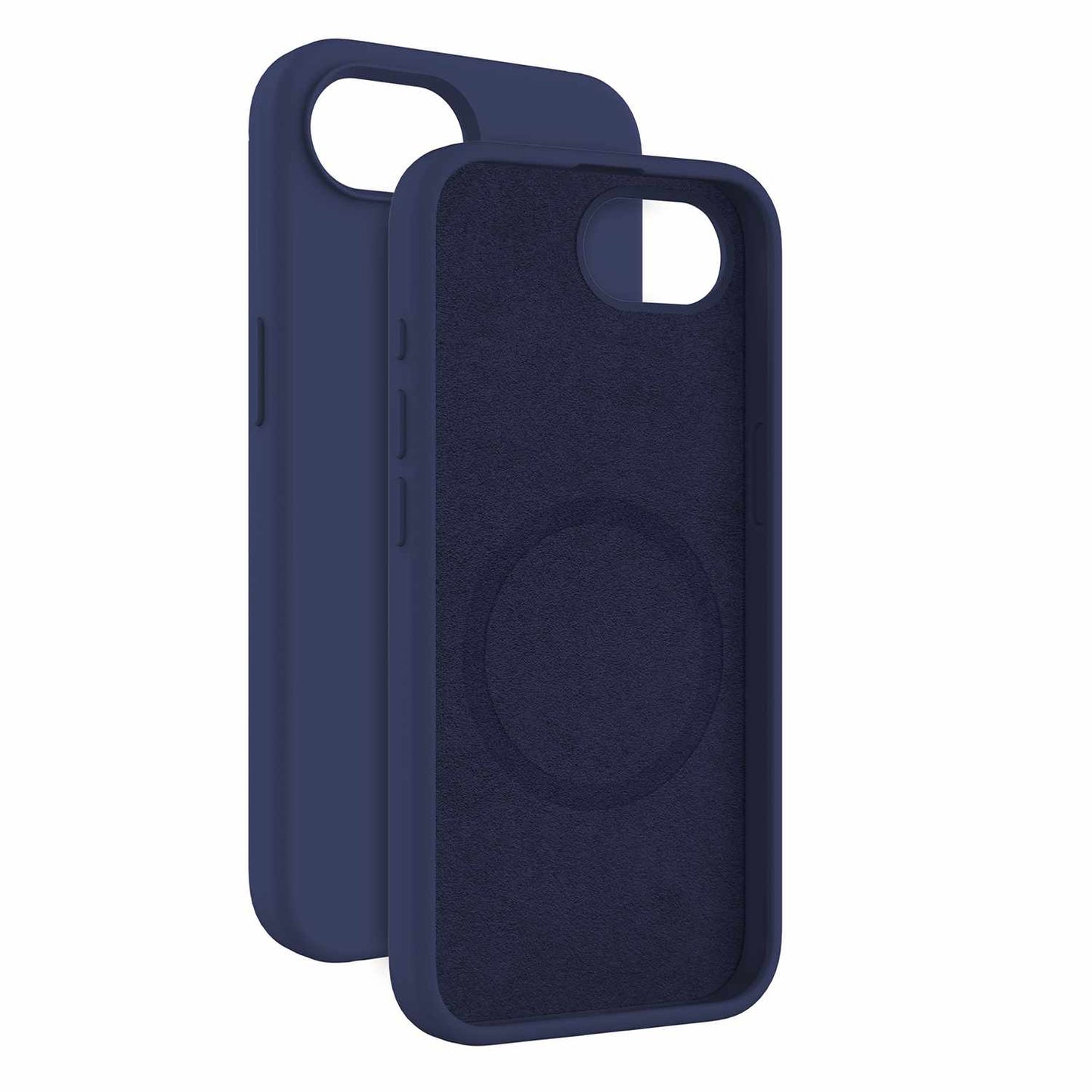 BESMG17e1 Silicone MagSafe Case iPhone 17e/16e Navy