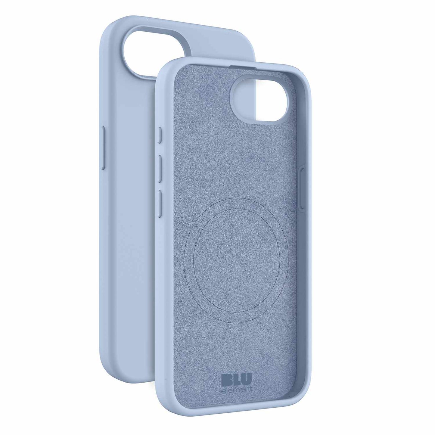 BESMG17e2 Silicone MagSafe Case iPhone 17e/16e Pastel Blue