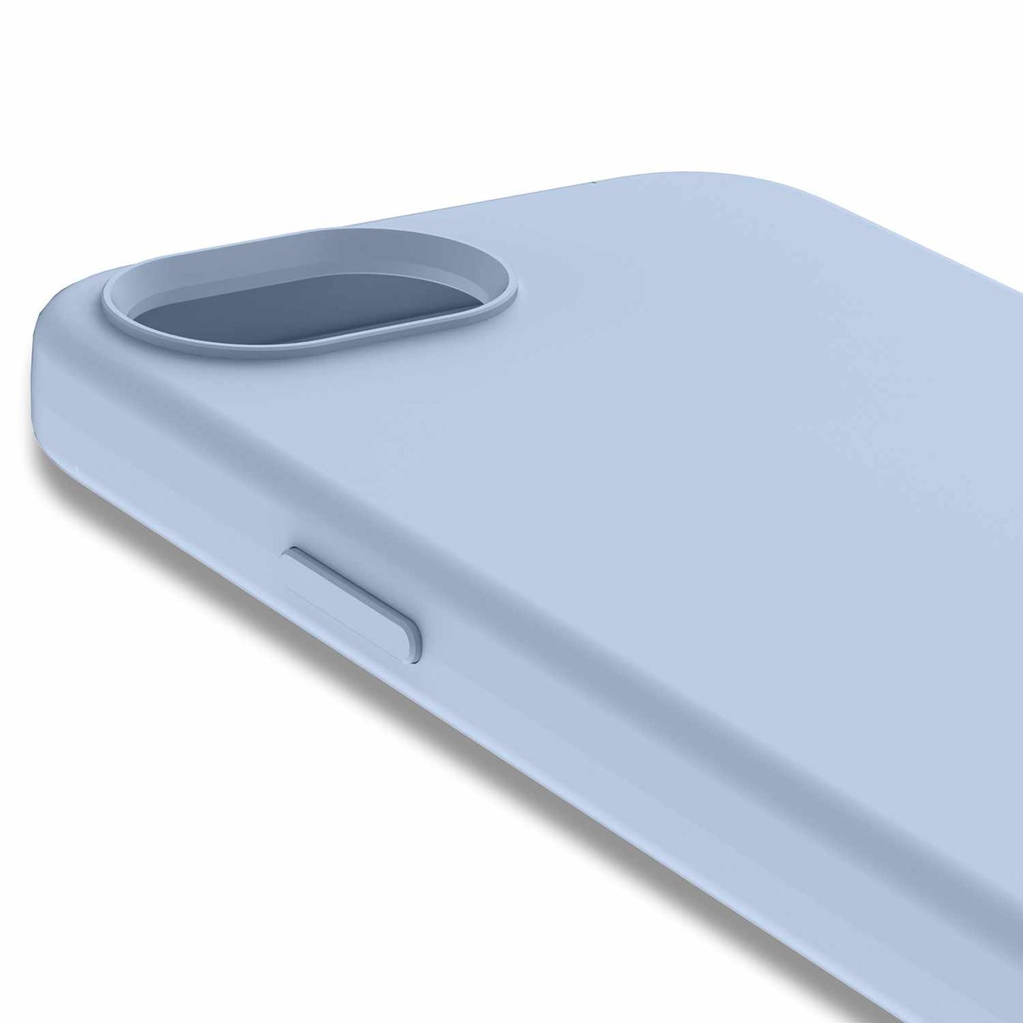 BESMG17e2 Silicone MagSafe Case iPhone 17e/16e Pastel Blue