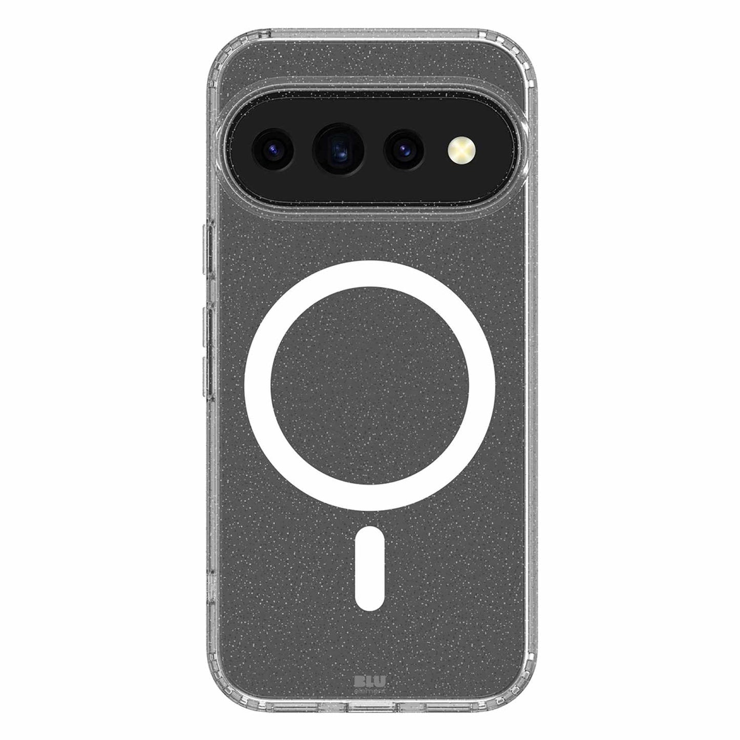 BEPIXDZRG261 Dropzone Rugged Glitter Case w/Magnets Pixel 11 Clear