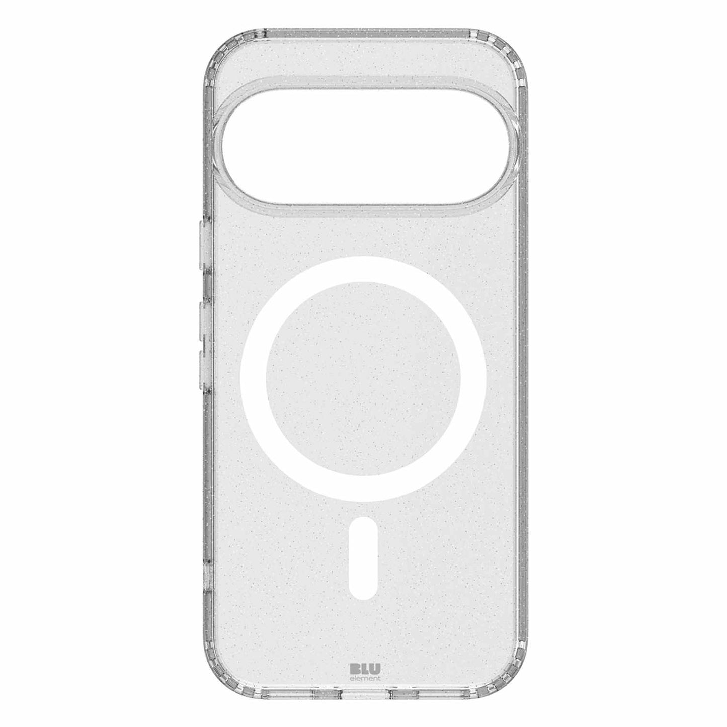 BEPIXDZRG261 Dropzone Rugged Glitter Case w/Magnets Pixel 11 Clear