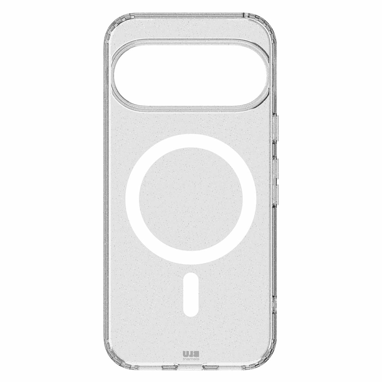 BEPIXDZRG261 Dropzone Rugged Glitter Case w/Magnets Pixel 11 Clear