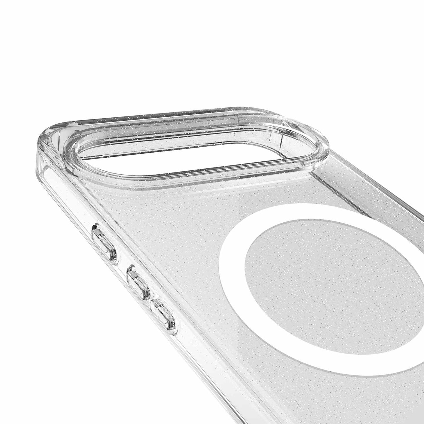 BEPIXDZRG262 Dropzone Rugged Glitter Case w/Magnets Pixel 11 Pro XL Clear