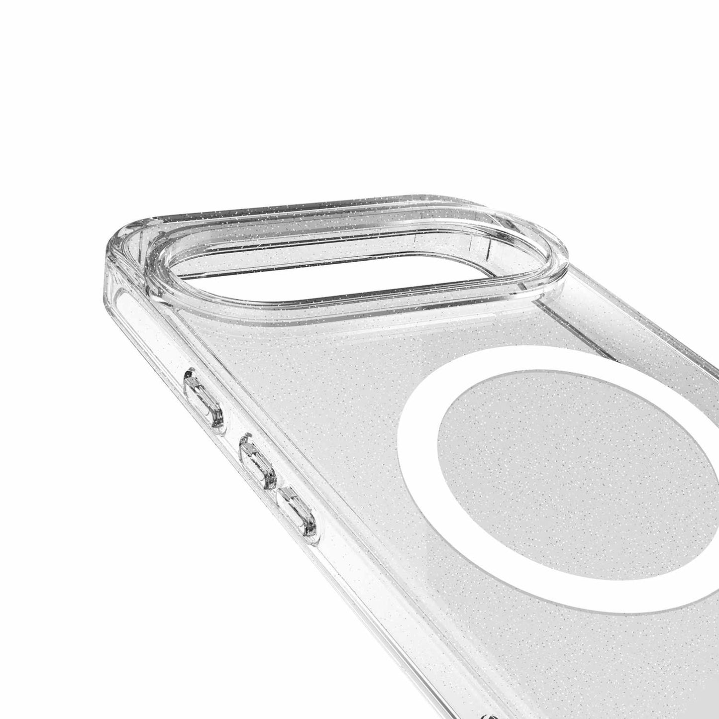 BEPIXDZRG261P Dropzone Rugged Glitter Case w/Magnets Pixel 11 Pro Clear