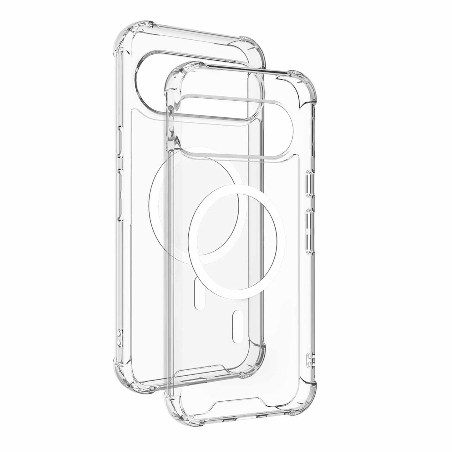 BEDZRMP113 Dropzone Rugged Case w/Magnets Pixel 11 Pro XL Clear