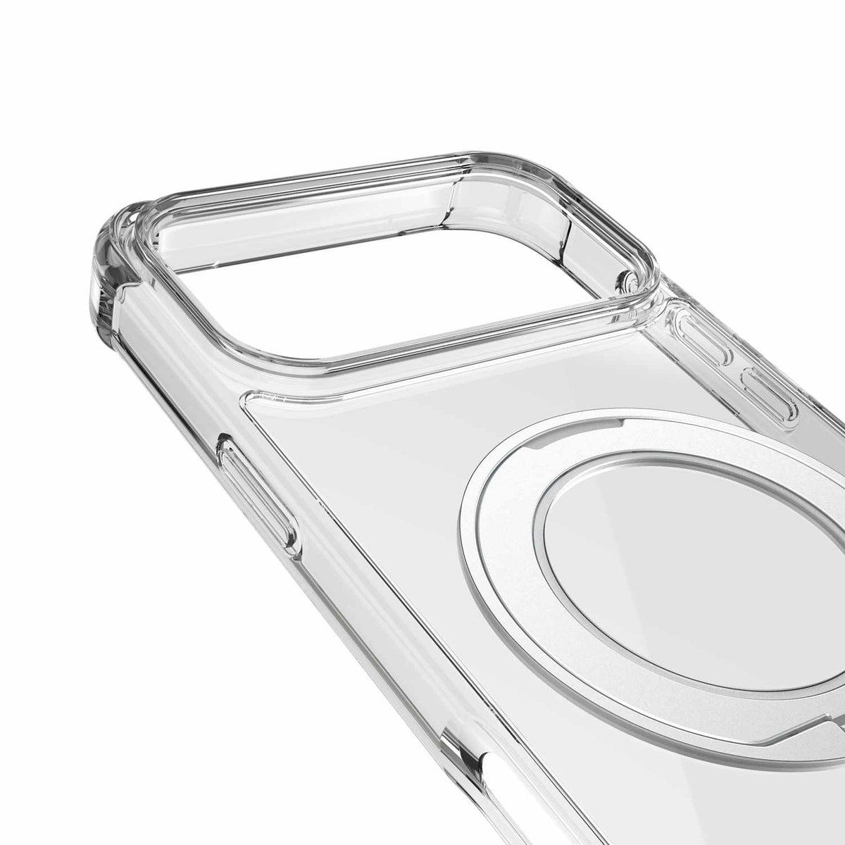 BEDZK18PROM DropZone Rugged MagSafe w/360 Degree Rotatable Kickstand iPhone 18 Pro Max/iPhone 17 Pro Max Clear