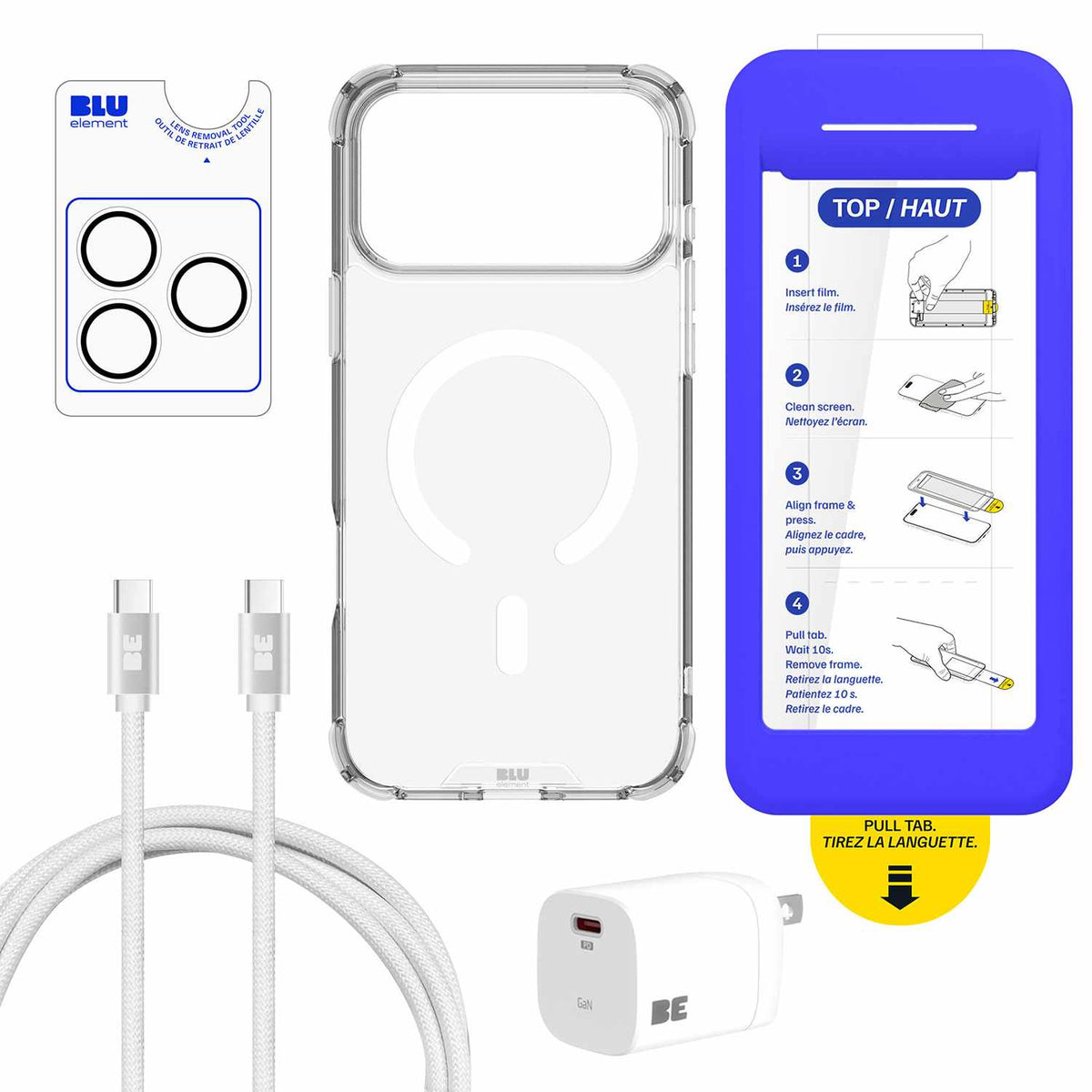 BETPMB185PR Total Protection MagSafe Bundle 5 Pack iPhone 18 Pro Max Clear