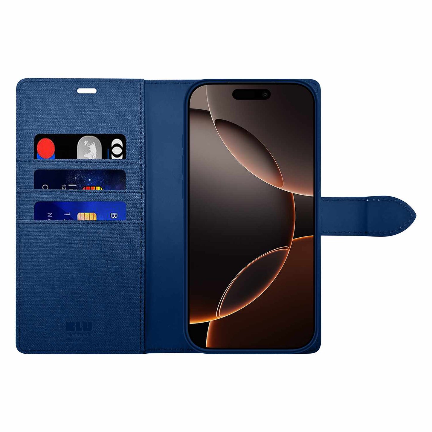 BEF218PRT Folio 2-in-1 Case iPhone 18 Pro Max/iPhone 17 Pro Max Lazuli Blue