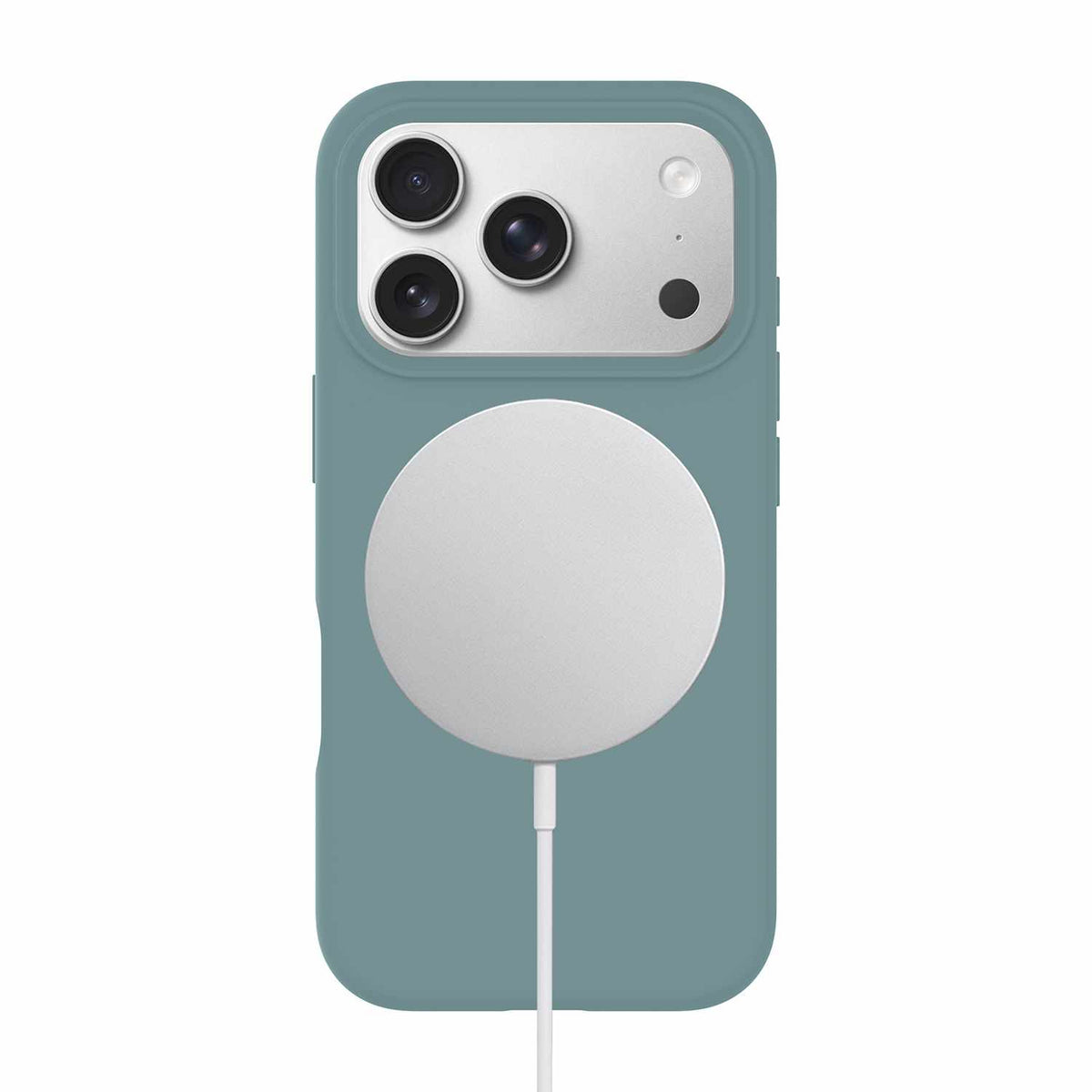 BESMG18PR7 Silicone MagSafe Case iPhone 18 Pro/iPhone 17 Pro Light Teal