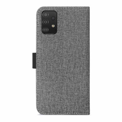 2 in 1 Folio Case Gray/Black for Samsung Galaxy A52