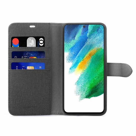 BEFS21FEBB 2 in 1 Folio Galaxy S21 FE Black/Black