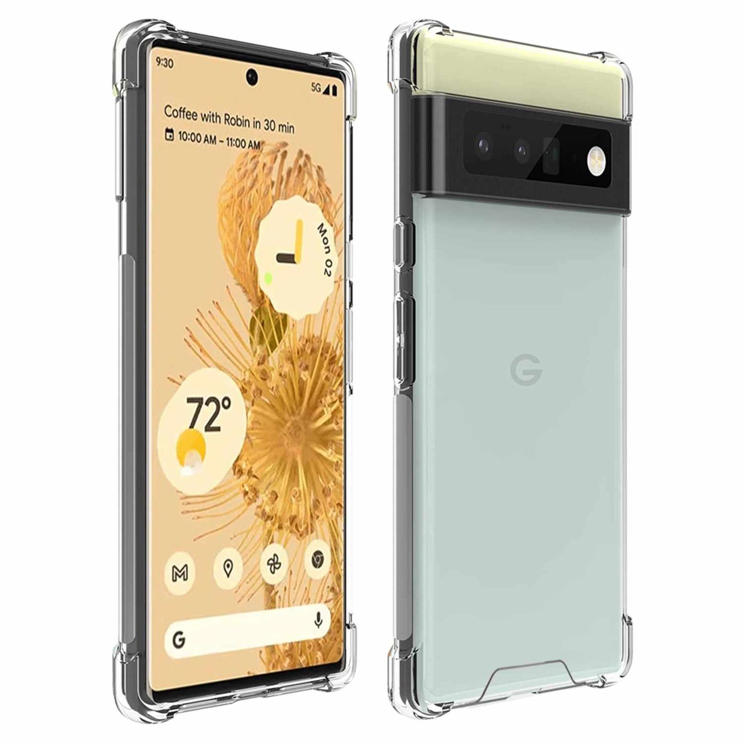 DropZone Rugged Case Clear for Google Pixel 6 Pro