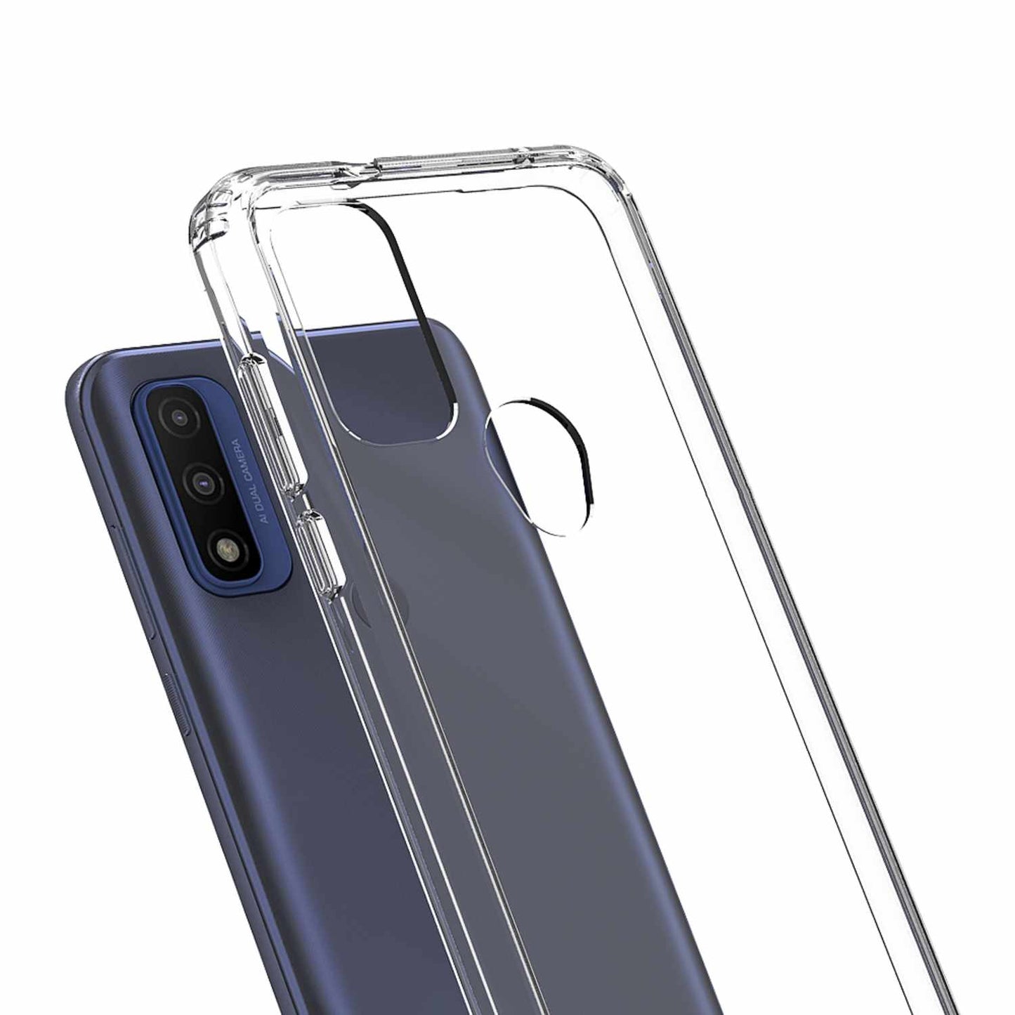 BEDMGP70C DropZone Rugged Case Moto G Play 2023/G Pure 2021 Clear