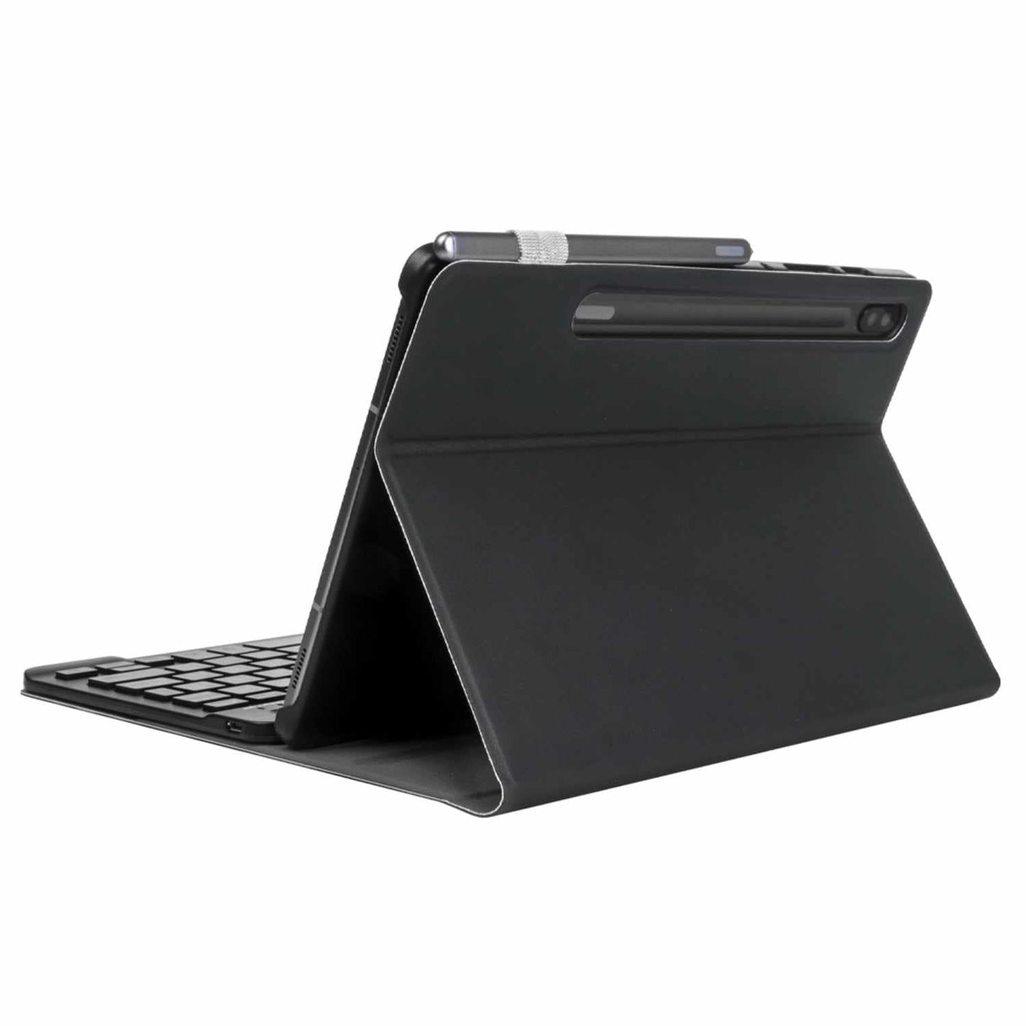 YSZKBFOLSMT730BK Folio Case with Bluetooth Keyboard Galaxy Tab S7 FE Black