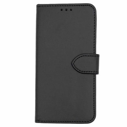 Faux Leather Folio Case with TPU Gelskin Black for iPhone 14/13