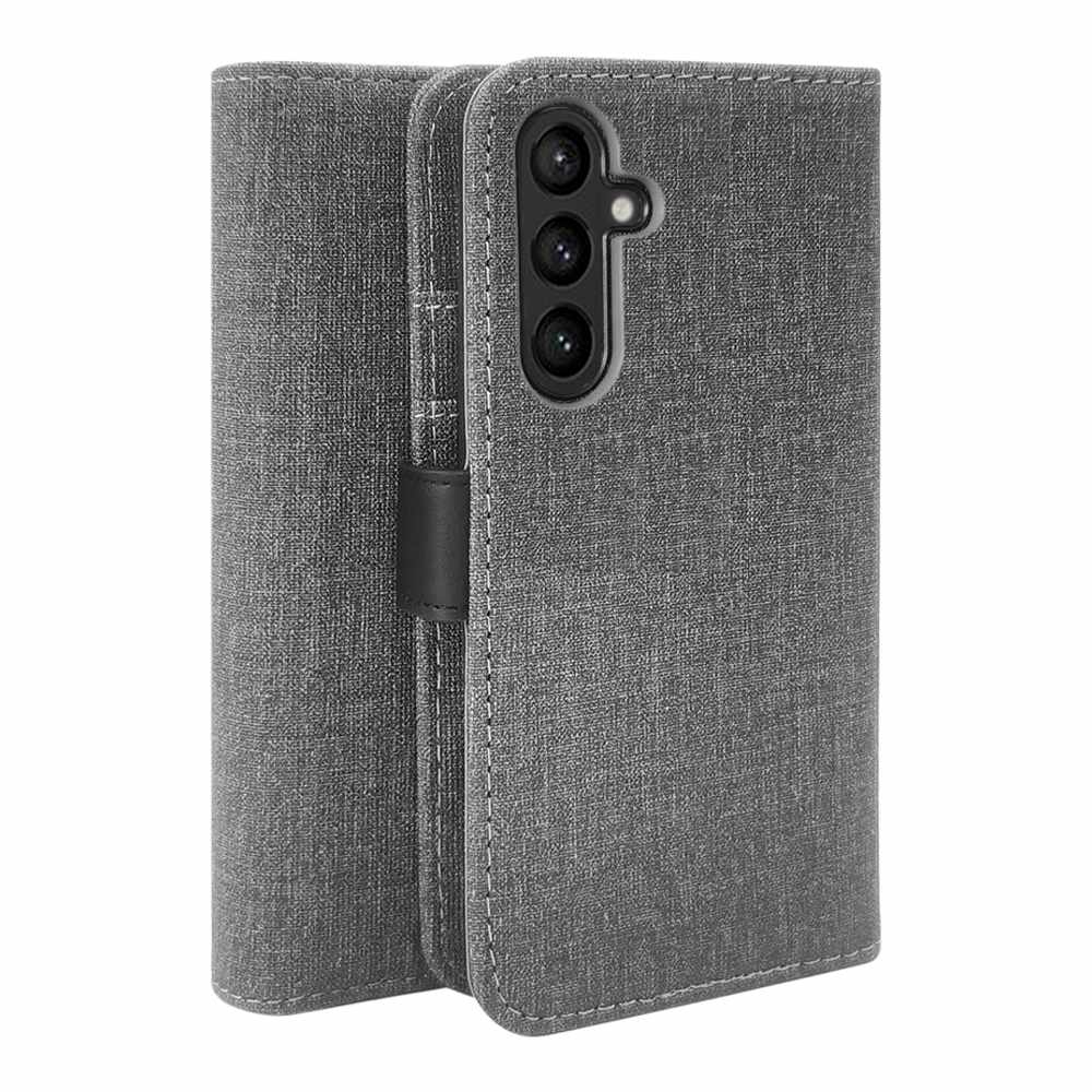 2 in 1 Folio Case Grey/Black for Samsung Galaxy A54 5G