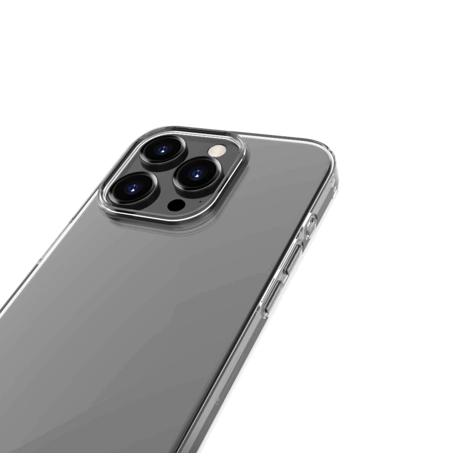 Gel Skin Case Clear for iPhone 15 Pro Cases Blu Element 