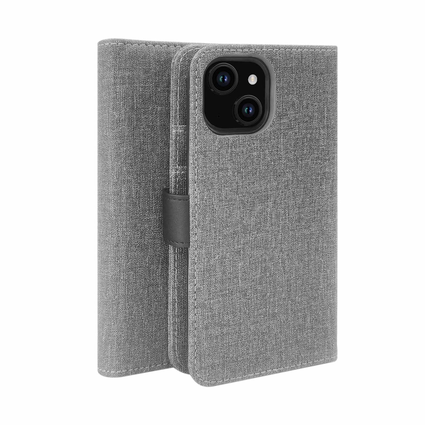 BE2I1FIP15G Folio 2-in-1 Case iPhone 17e/16e/15/14/13 Grey