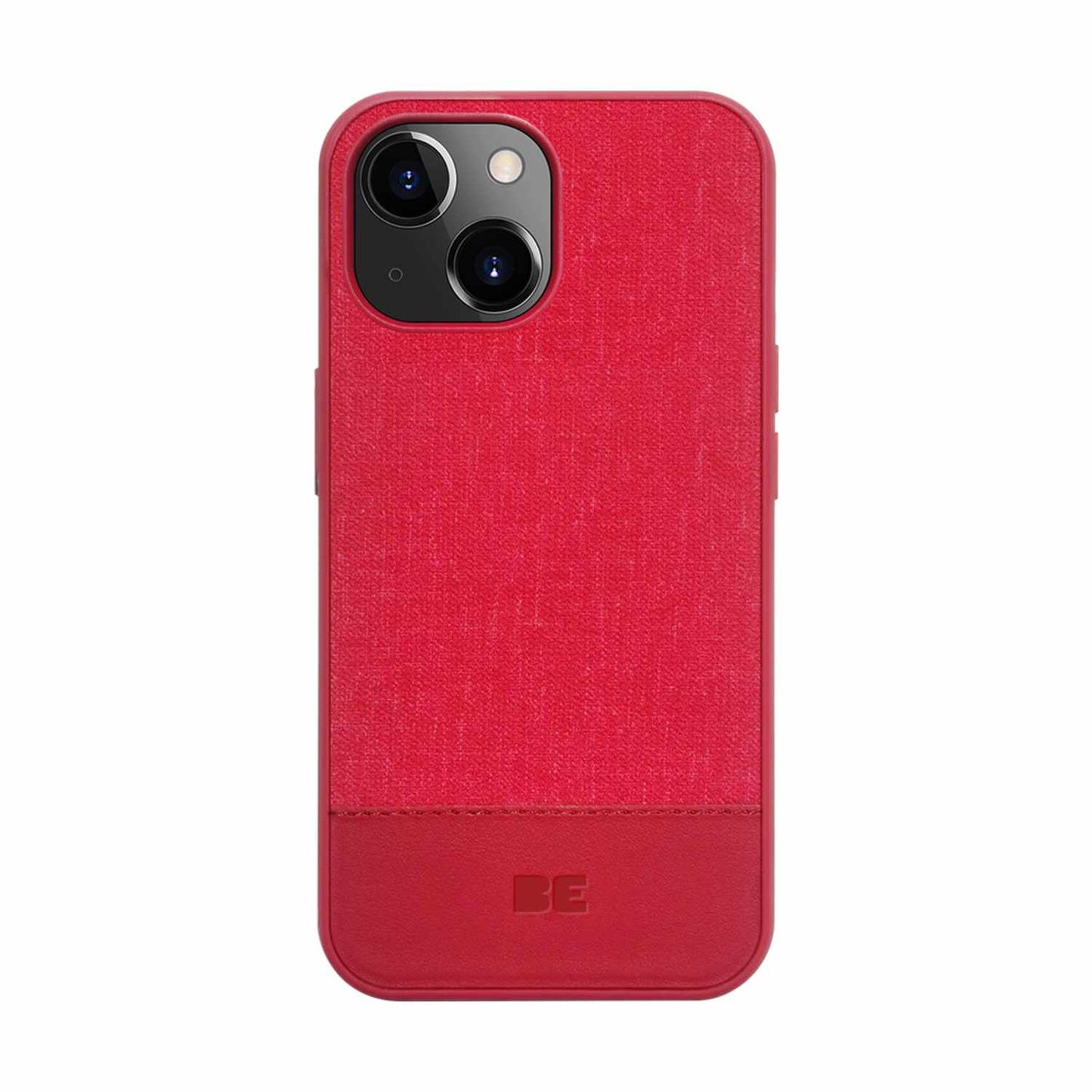 BE2I1FIP15R Folio 2-in-1 Case iPhone 17e/16e/15/14/13 Dark Red
