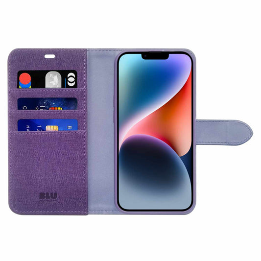 BE2I1FIP15P Folio 2-in-1 Case iPhone 16e/15/14/13 Purple Haze