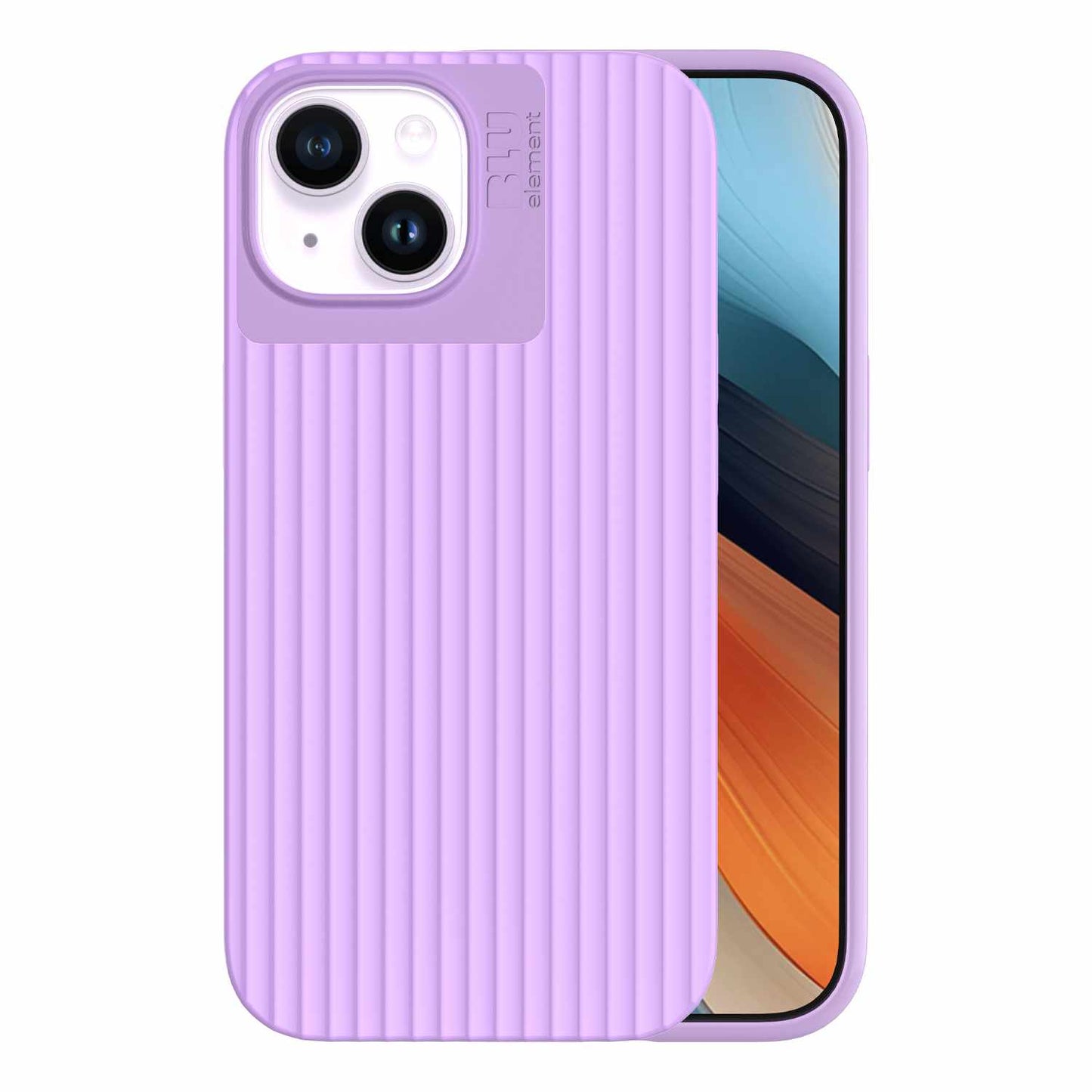 Premium Gel Skin Case Lavender for iPhone 15 Plus/14 Plus