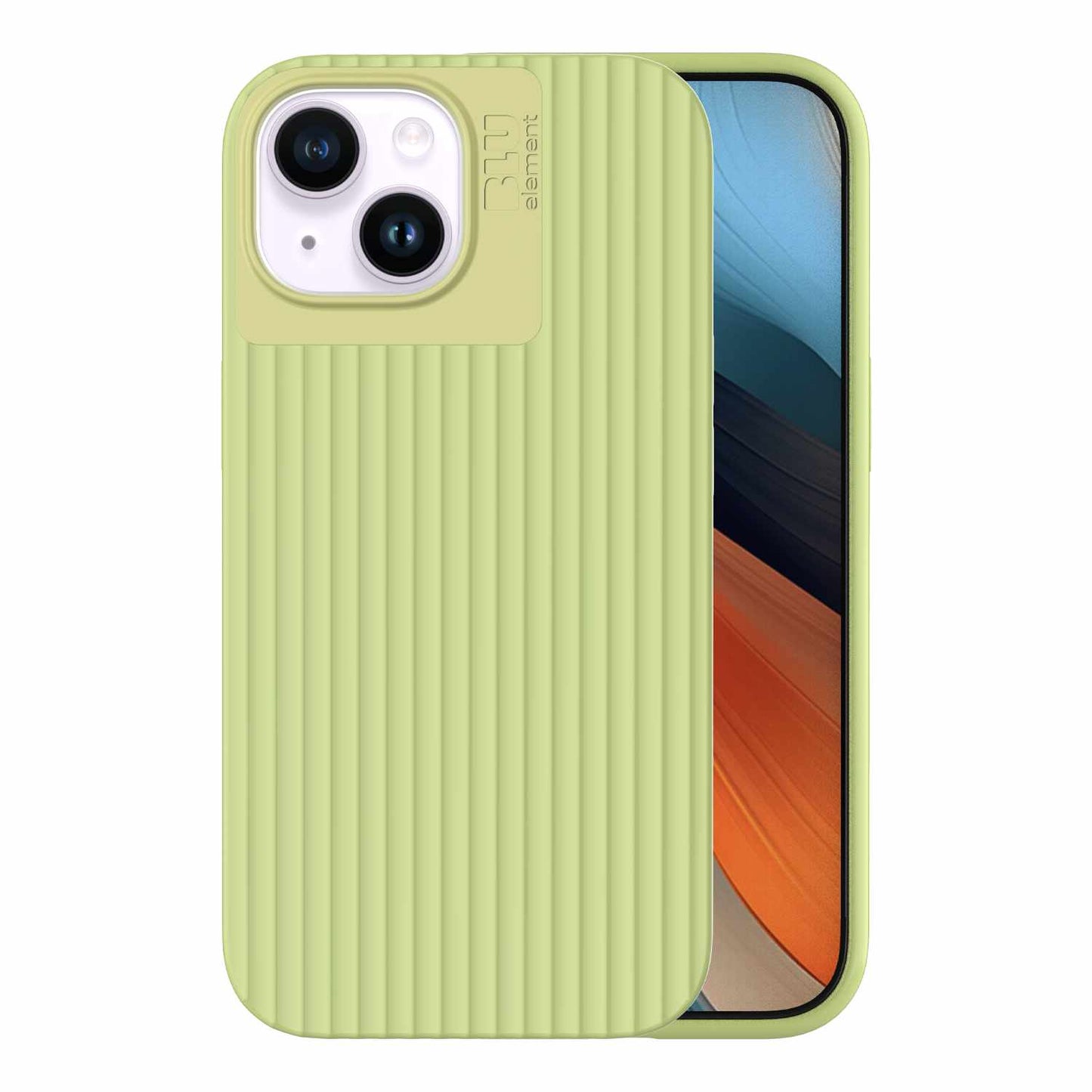 Premium Gel Skin Case Mint for iPhone 15 Plus/14 Plus