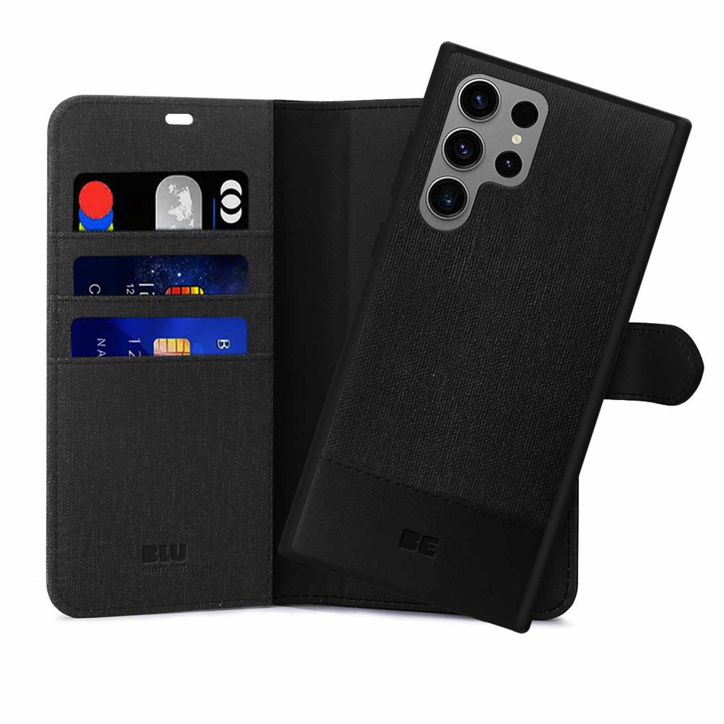 BEFS24FEBBNUL Folio 2 in 1 Case Galaxy S24 Ultra Black
