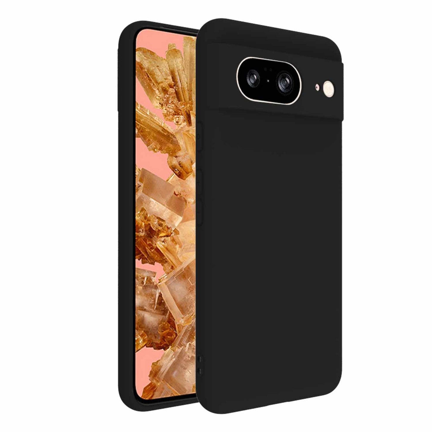 Gel Skin Case Black for Google Pixel 8