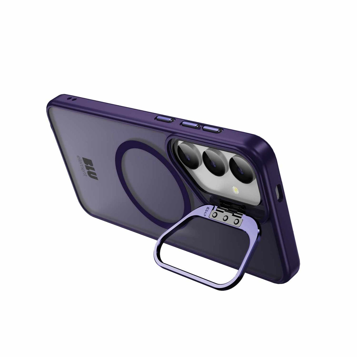 Chromatic Cloud Kick MagSafe Compatible Case Deep Violet for Samsung Galaxy S24