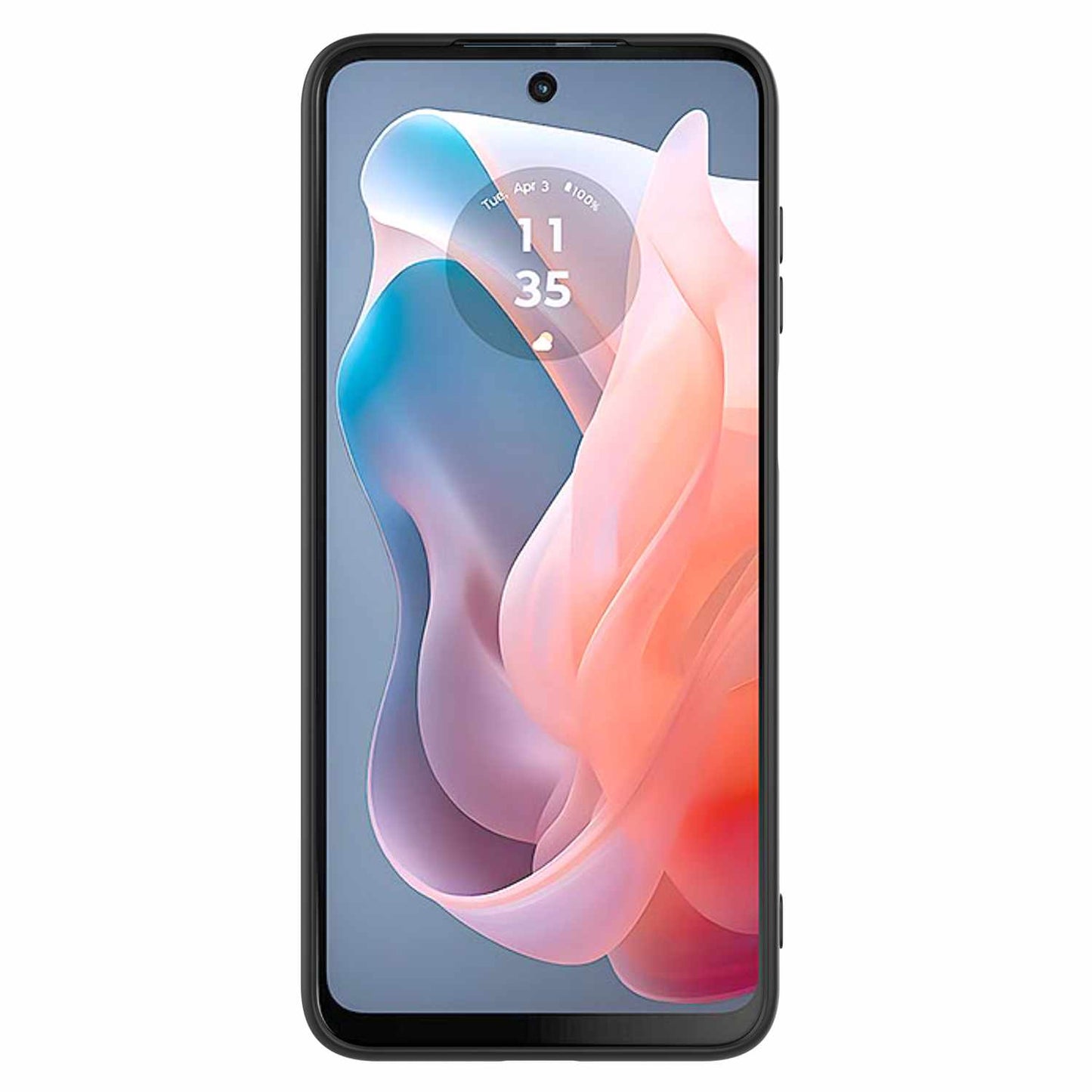 BEGSMP24 Gel Skin Case Moto G Play 2024 Black