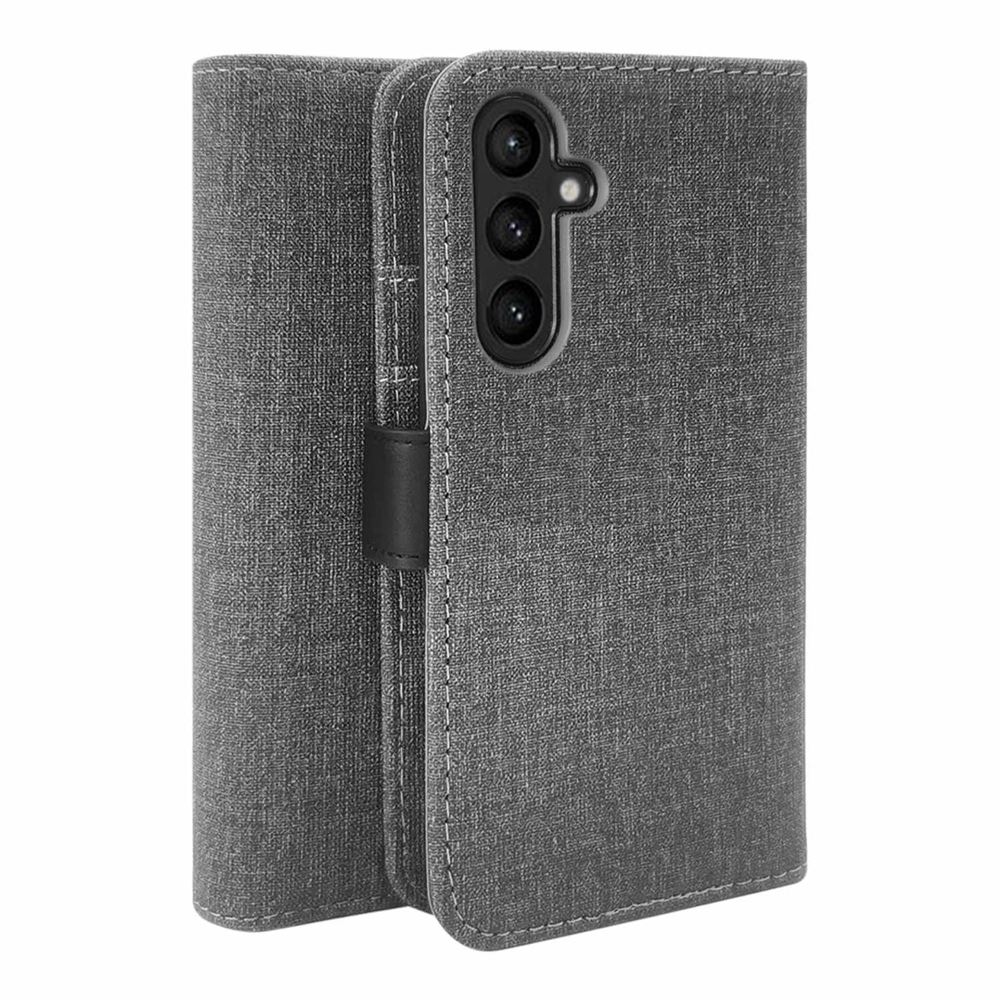 Folio 2 in 1 Case Grey/Black for Samsung Galaxy A35 5G