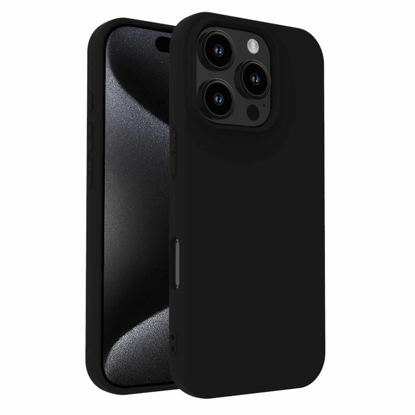 BEGSB163 Gel Skin Case iPhone 16 Pro Black