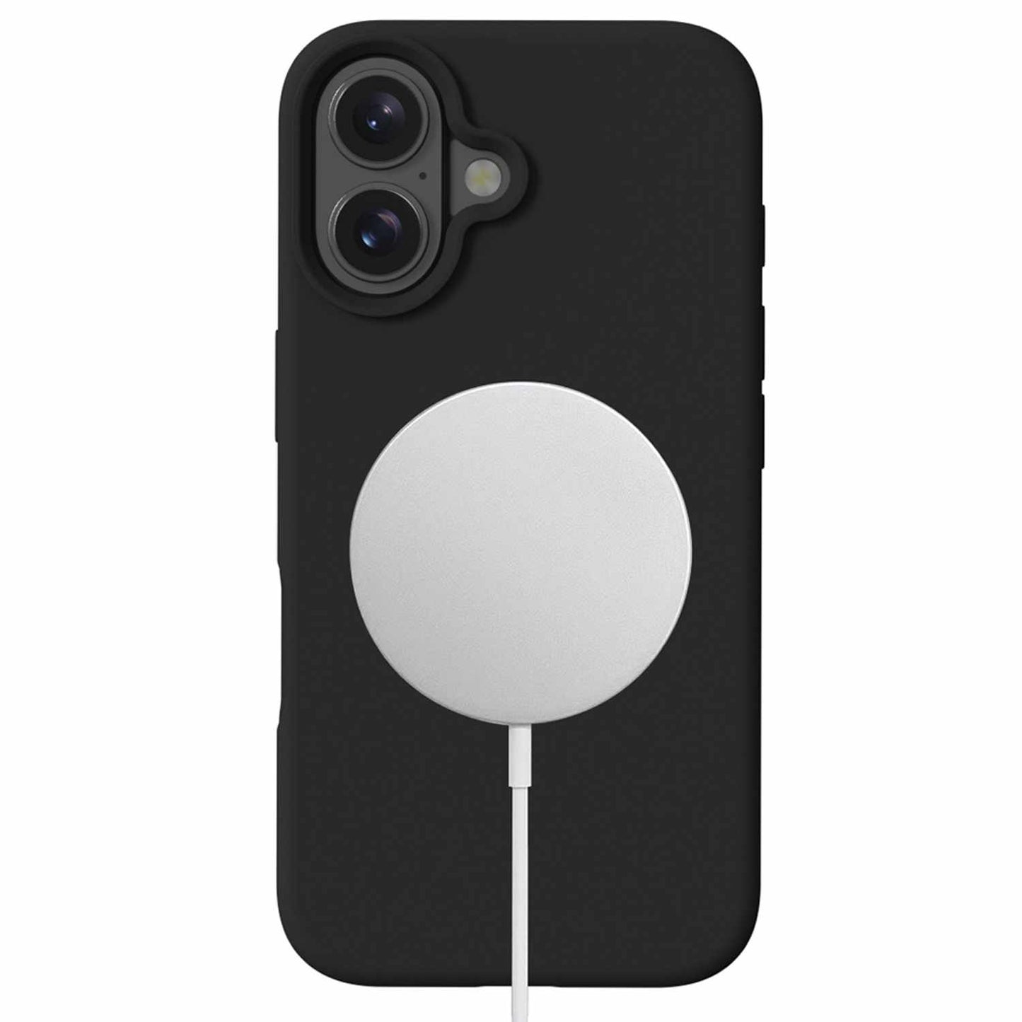 BESPIP161B2 Silicone MagSafe Case iPhone 16 Plus Black