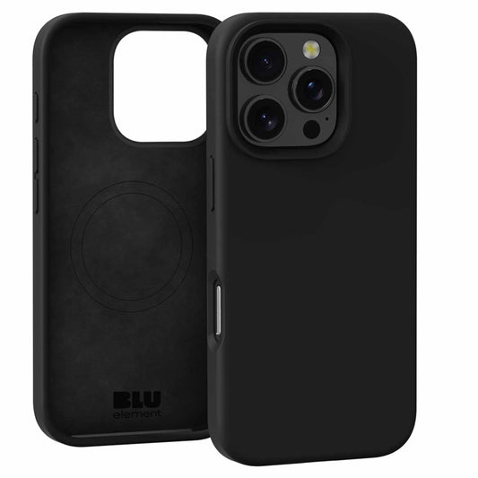 BESPIP161B4 Silicone MagSafe Case iPhone 16 Pro Max Black