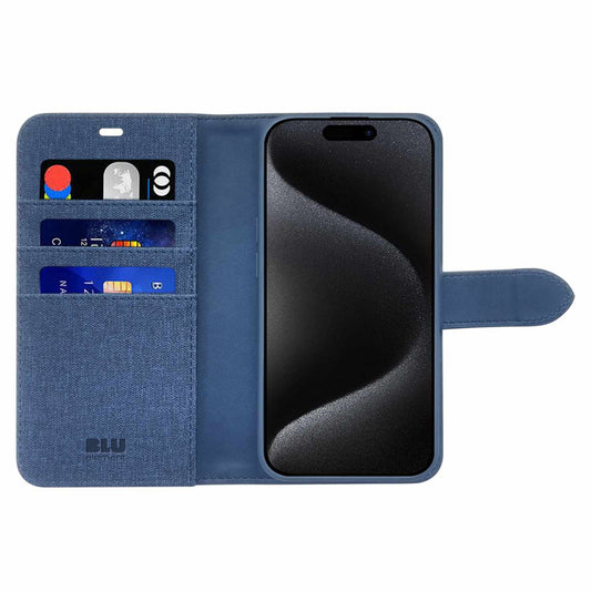 BEF2NMG116N2 Folio 2-in-1 MagSafe Case iPhone 16 Pro Max Lazuli Blue