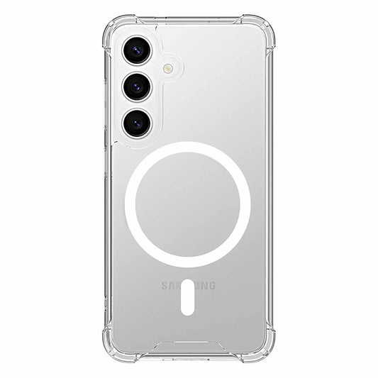 BEDZS251 Dropzone Rugged Case w/Magnets Galaxy S25/S24 Clear