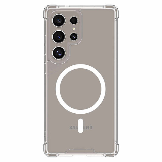 BEDZS253 Dropzone Rugged Case w/Magnets Galaxy S25 Ultra Clear