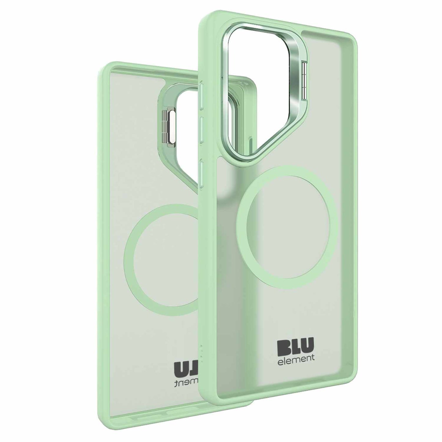 BECKS25LG1 Chromatic Kick w/Magnets Case Galaxy S25/S24 Light Green