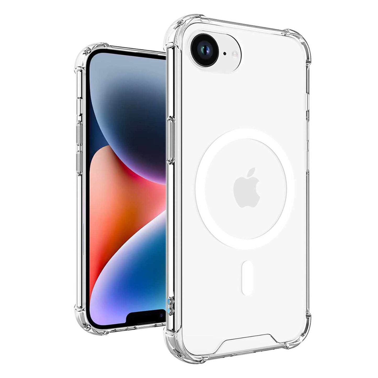 BEDZIPSE Dropzone Rugged MagSafe Case iPhone 16e Clear