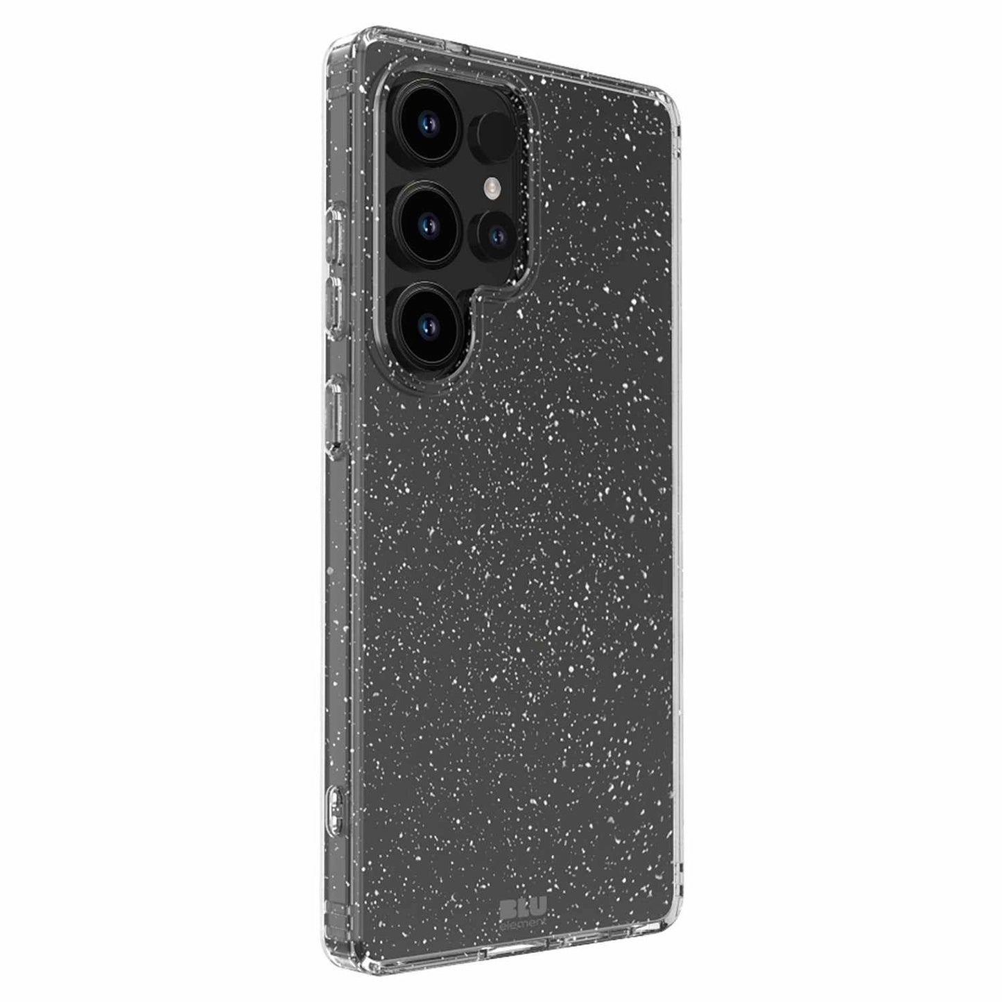 BEDZGLS253 Dropzone Rugged Glitter Case Galaxy S25 Ultra Clear