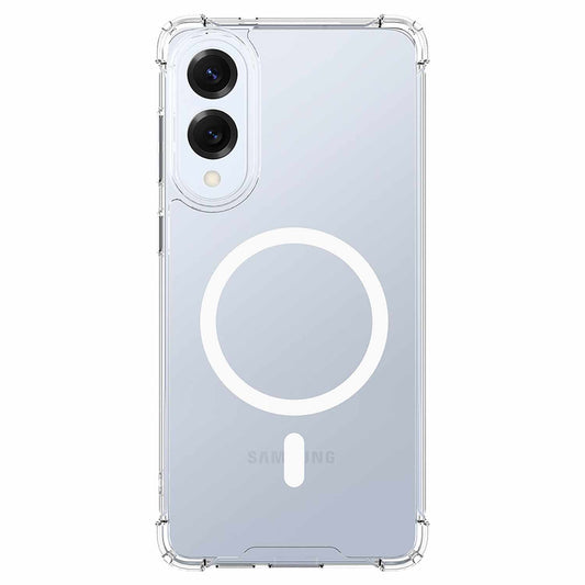 BESEDGE3 DropZone Rugged Clear Case w/Magnets Galaxy S25 Edge Clear