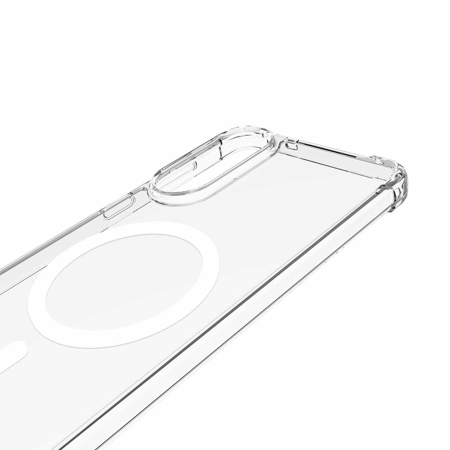 BESEDGE3 DropZone Rugged Clear w/Magnets Case Galaxy S25 Edge Clear