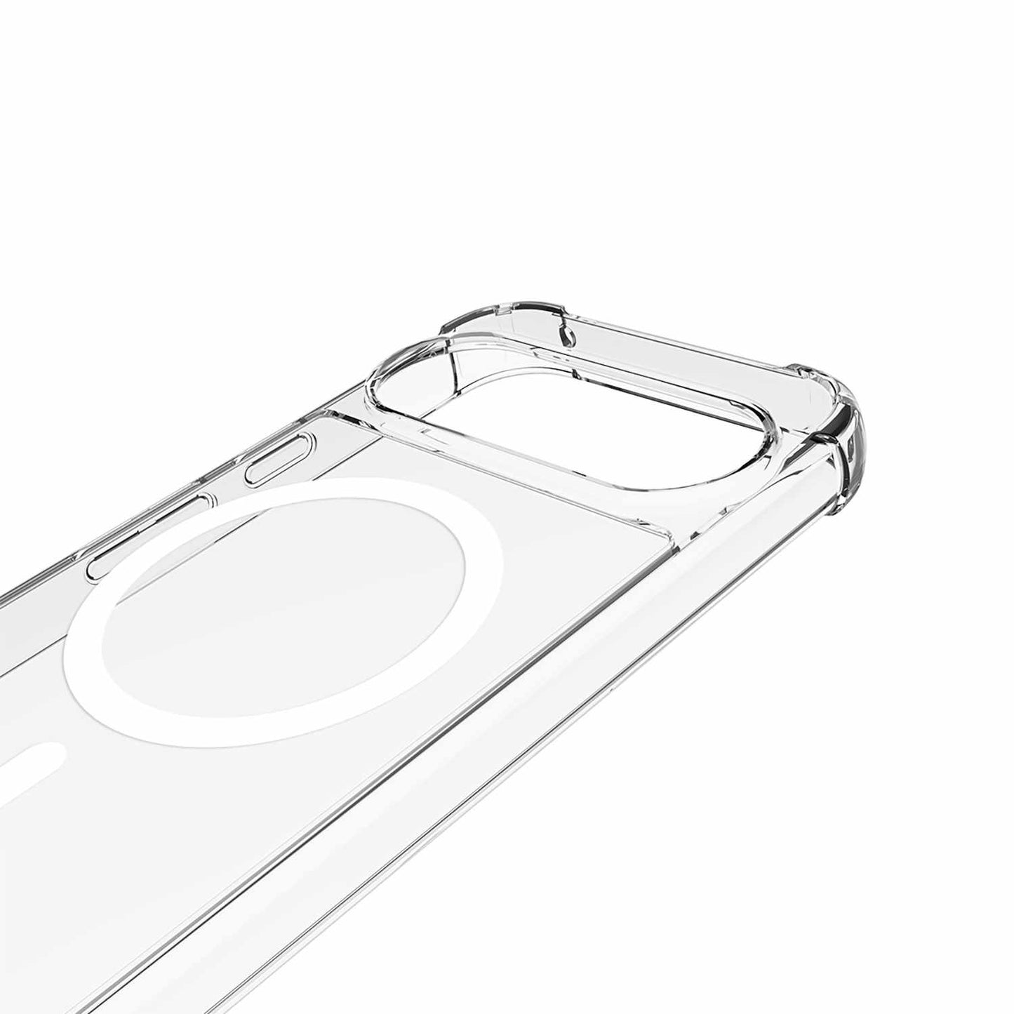 BEGP10/10P3 Dropzone Rugged Case w/Magnets Pixel 10/10 Pro Clear