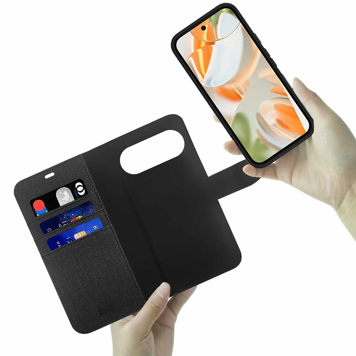 BEGP10PX2 Folio 2-in-1 Case Pixel 10 Pro XL Black