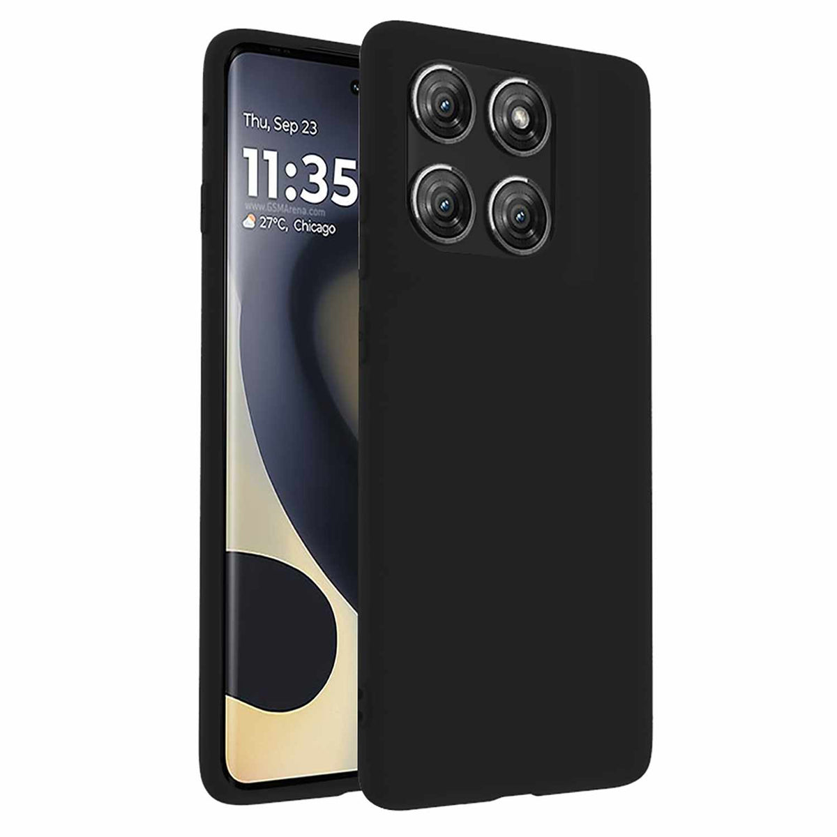 BEGSBMG5E Gel Skin Case Moto Edge 2025 Black