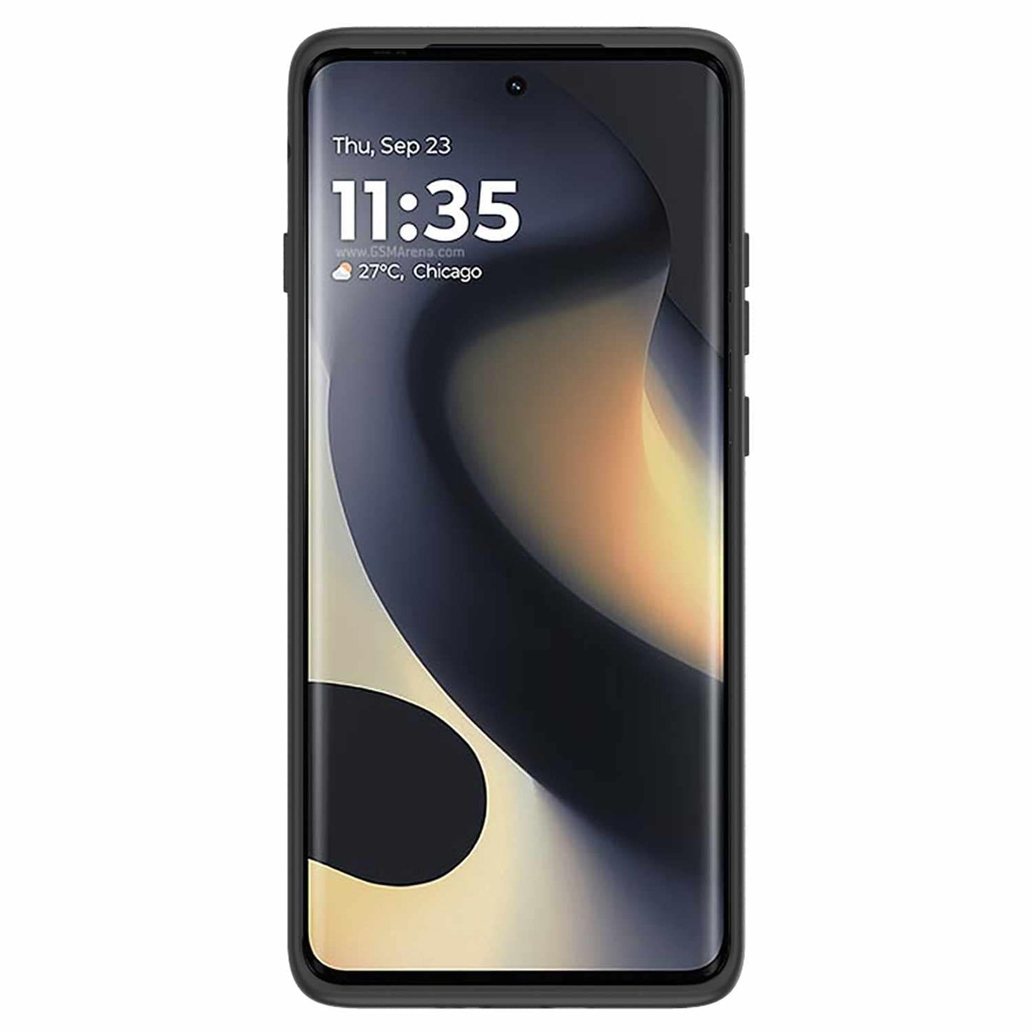 BECCAME25 Chromatic Cloud Case Moto Edge 2025 Black