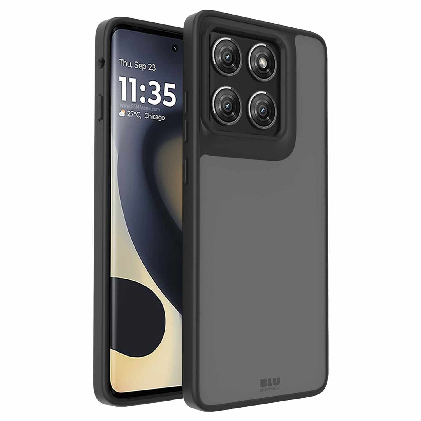 BECCAME25 Chromatic Cloud Case Moto Edge 2025 Black