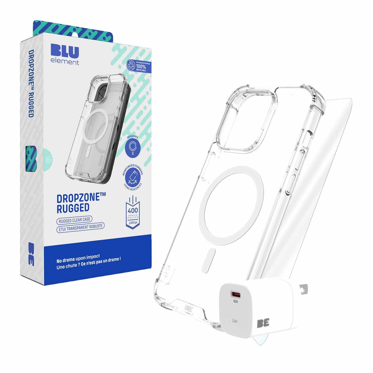 BETPBMIP1611 Total Protection MagSafe Bundle with 30W Charger iPhone 16